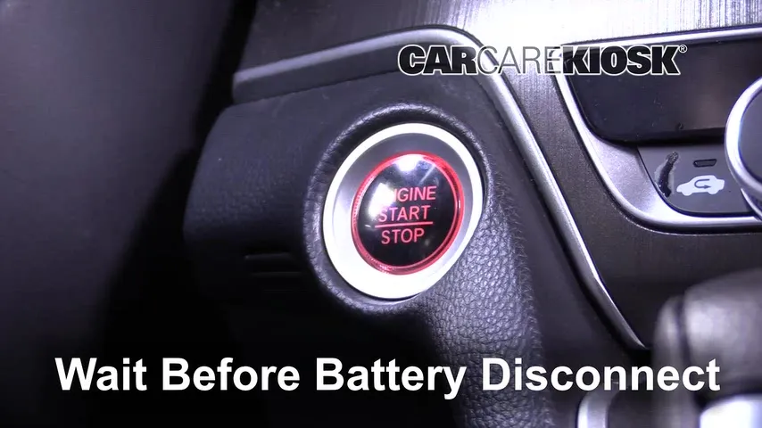 2018 Honda Accord LX 1.5L 4 Cyl. Turbo Batterie Changement